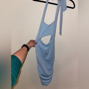 Shein (?) Baby Blue Mini Dress